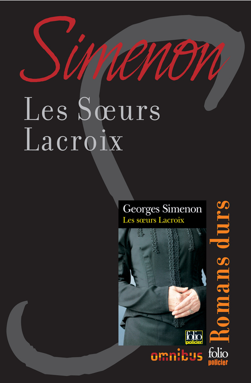 Couverture ebook de Les soeurs Lacroix, de Georges Simenon