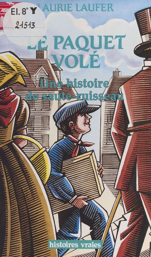 Couverture ebook de Le paquet volé : une histoire de saute-ruisseau, de Laufer L
