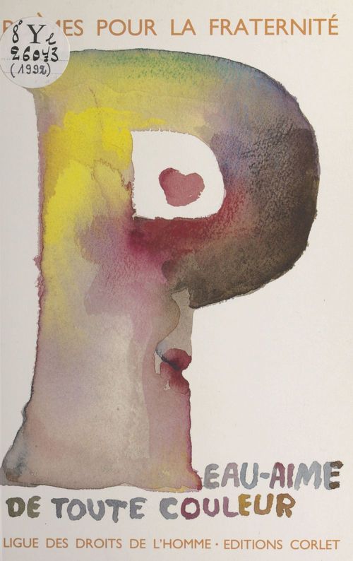 Couverture ebook de Poèmes pour la fraternité (1992), de Collectif