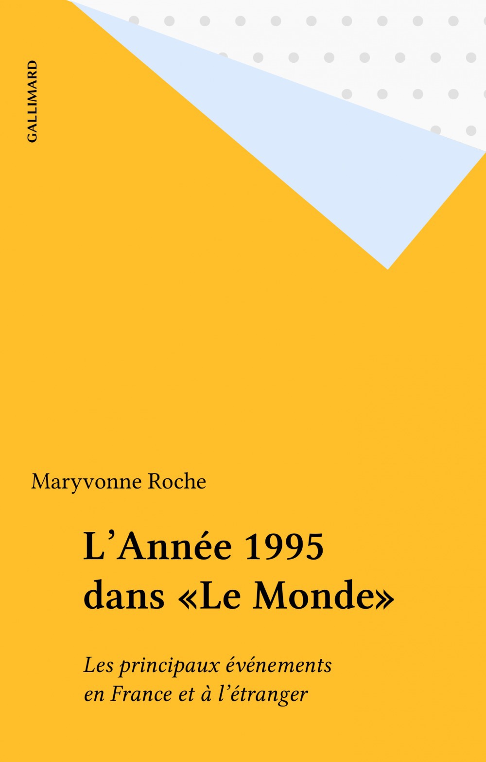 ebook cover of L'Année 1995 dans «Le Monde», by André Fontaine