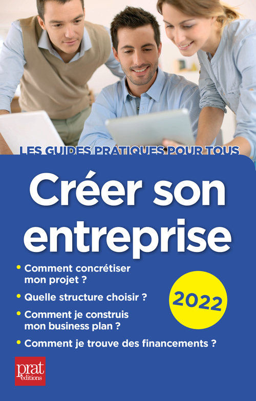 Couverture ebook de Créer son entreprise 2022, de Carine Sfez