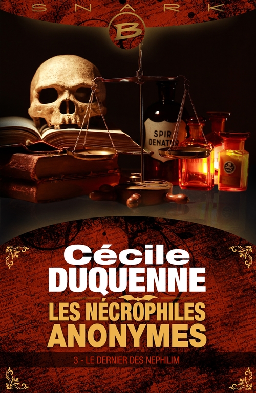 Couverture ebook de Les Nécrophiles anonymes, T3 : Le Dernier des Nephilim, de Cécile Duquenne
