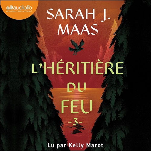 Couverture audiobook de L'Héritière du Feu, de Sarah J. Maas