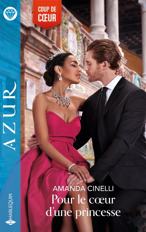 Couverture ebook de Pour le coeur d'une princesse, de Amanda Cinelli