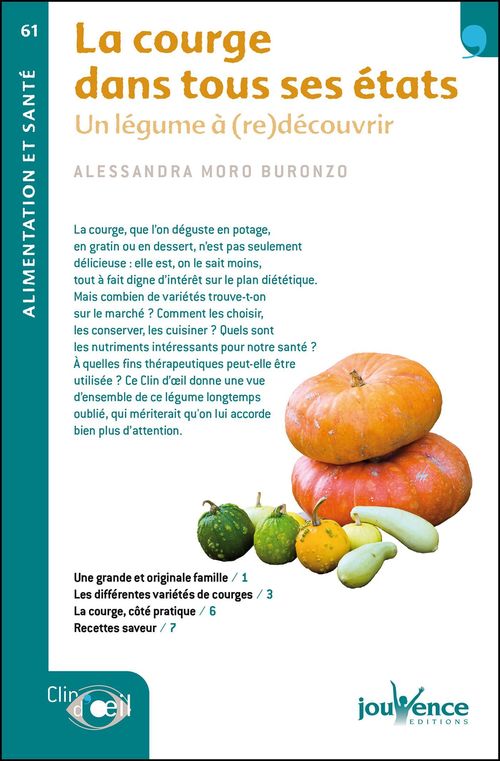 ebook cover of La courge dans tous ses états, by Moro Buronzo Alessan