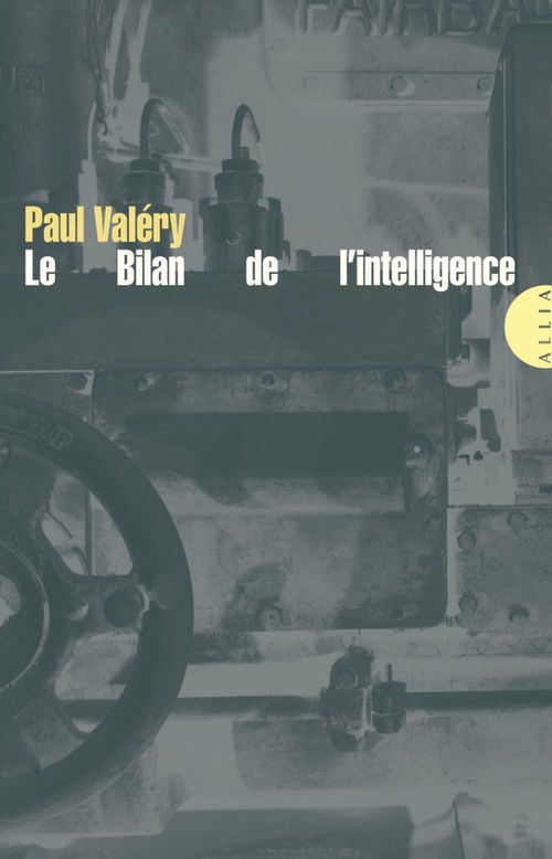 ebook cover of Le Bilan de l'intelligence, by Paul Valéry