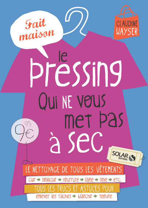 Couverture ebook de Le pressing qui ne vous met pas à sec, de Wayser Claudine