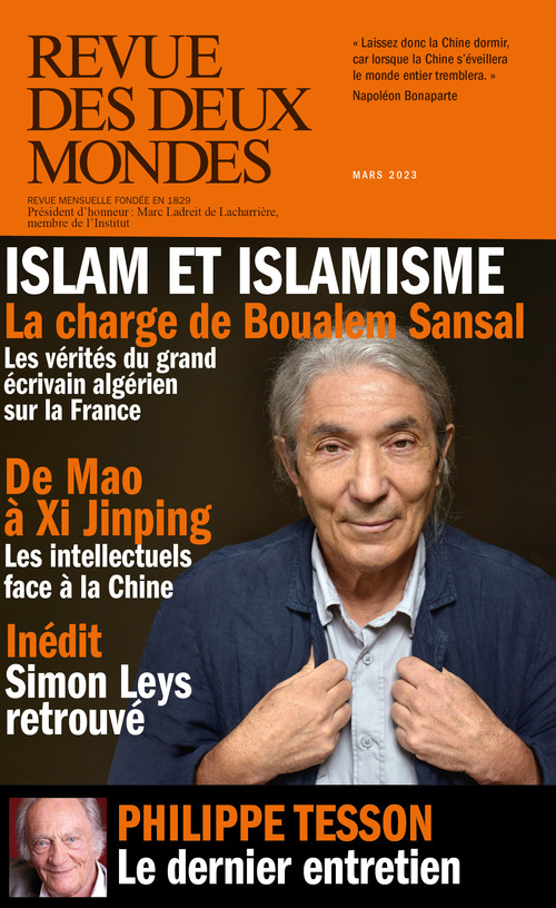Couverture ebook de Revue des Deux Mondes mars 2023, de Collectif