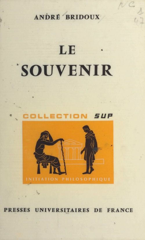Couverture ebook de Le souvenir, de Andre Bridoux