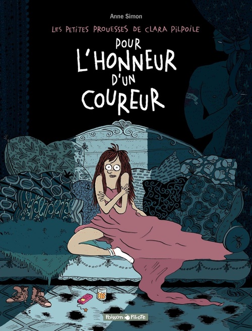 ebook cover of Clara Pilpoil - Tome 1 - Pour l'honneur d'un coureur, by Simon