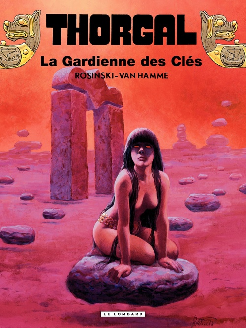 ebook cover of Thorgal - Tome 17 - La Gardienne des Clés, by Jean Van Hamme, Grzegorz Rosinski