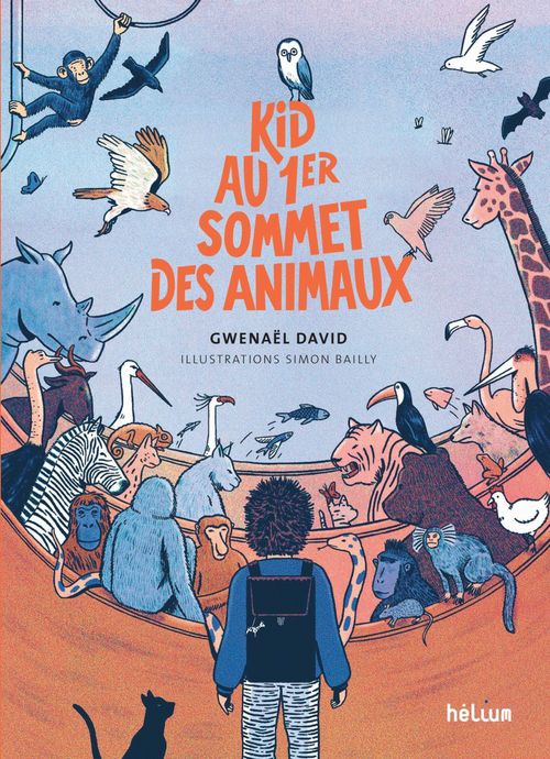 Couverture ebook de Kid au 1er Sommet des Animaux, de Gwenaël David, Simon Bailly