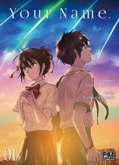Couverture ebook de Your Name. T01, de Makoto Shinkai, Ranmaru Kotone