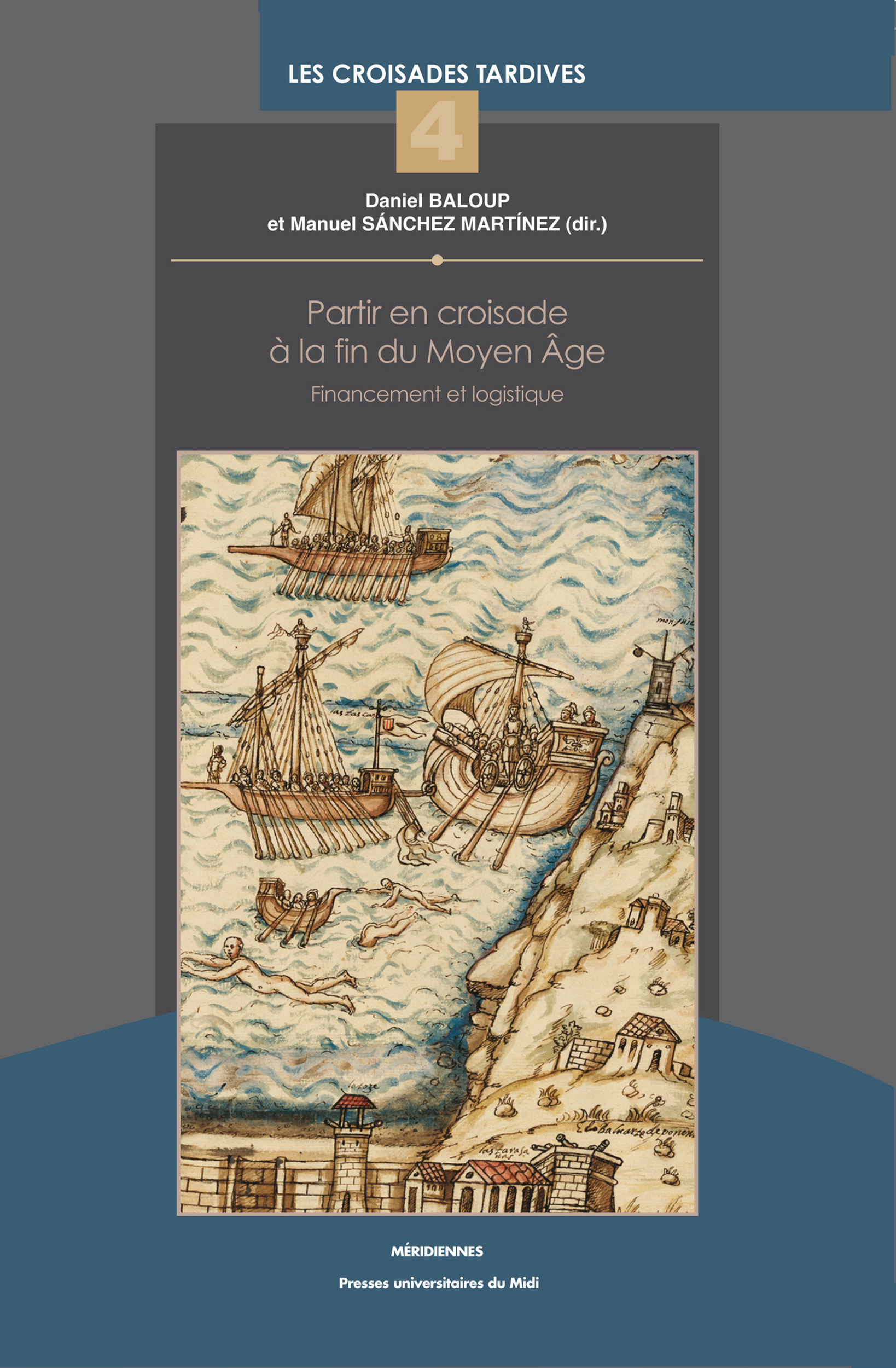 Couverture ebook de Partir en croisade à la fin du Moyen Âge, de