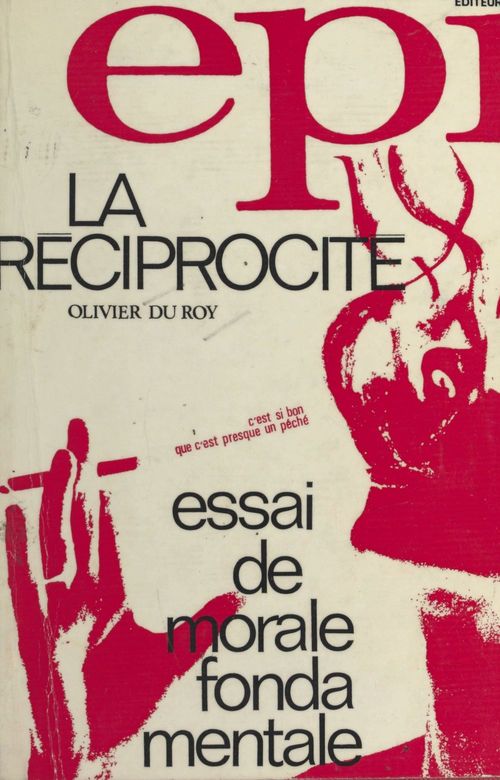 Couverture ebook de La réciprocité, de Olivier Du Roy