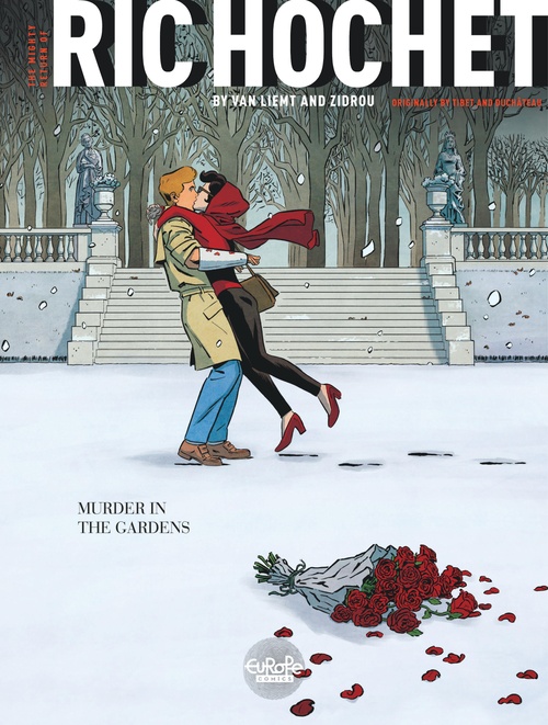 Couverture ebook de The Mighty Return of Ric Hochet - Volume 2 - Murder in the Gardens, de Zidrou