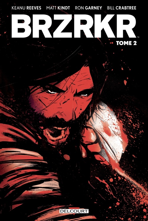 Couverture ebook de BRZRKR T02, de Keanu Reeves