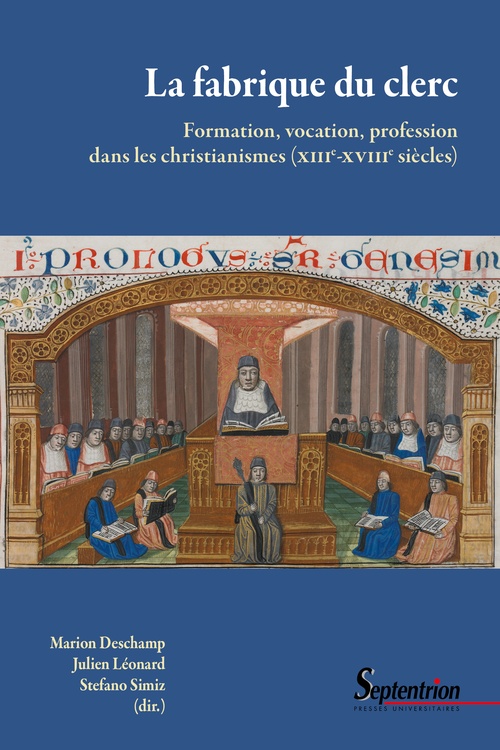 Couverture ebook de La fabrique du clerc, de