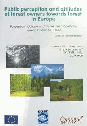 ebook cover of Public perception and attitudes of forest owners towards forests in Europe, by Daniel Terrasson