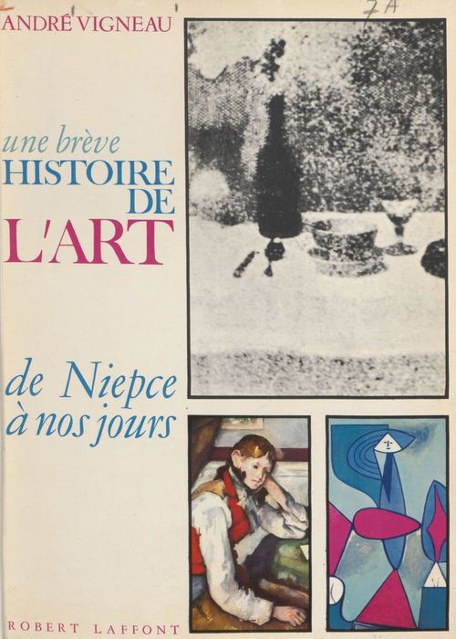 Couverture ebook de Une brève histoire de l'art, de Niepce à nos jours, de André Vigneau