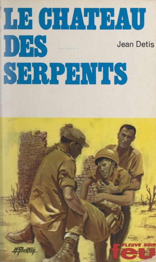 Couverture ebook de Le château des serpents, de Jean Detis