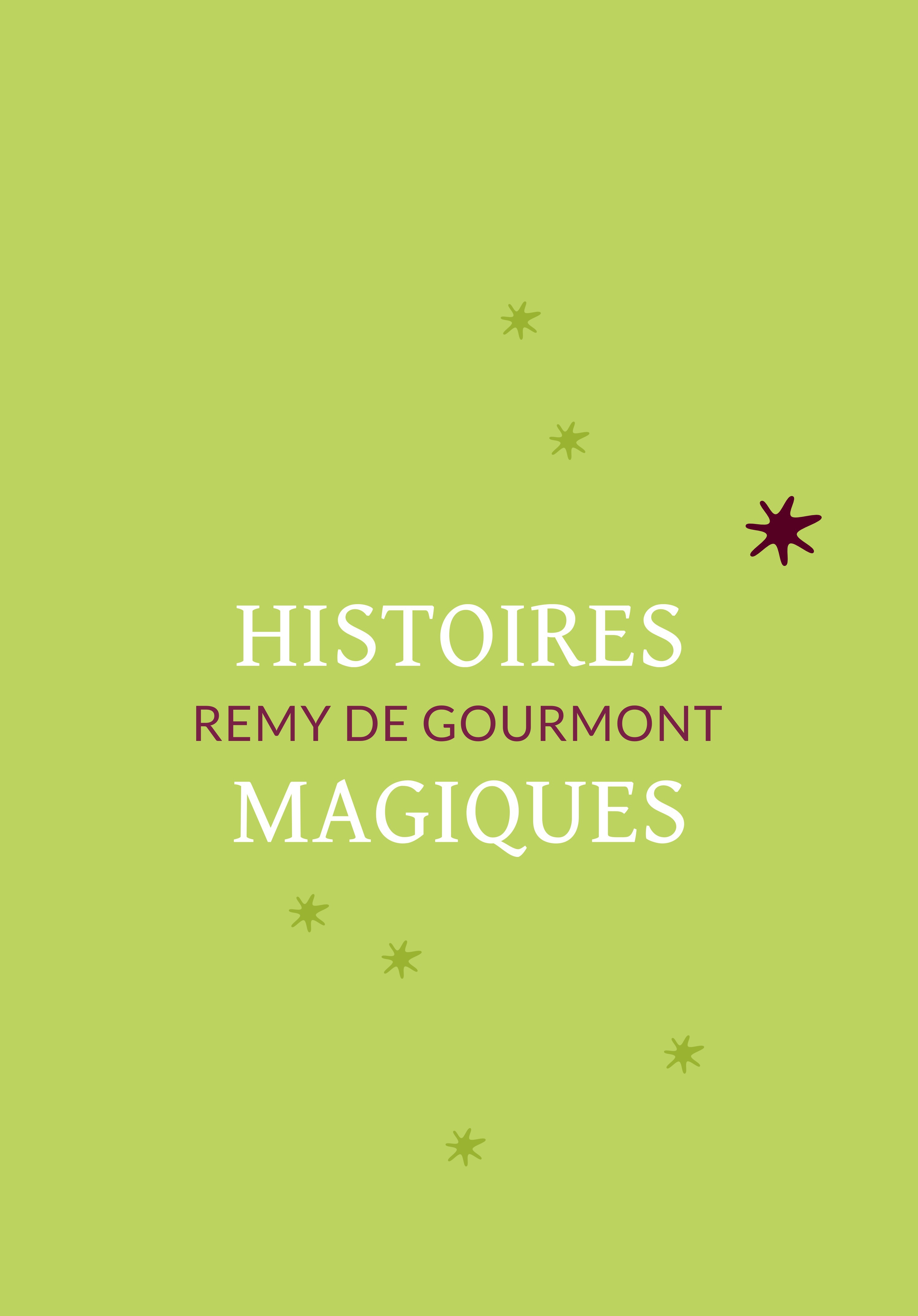 ebook cover of Histoires magiques, by Remy De Gourmont