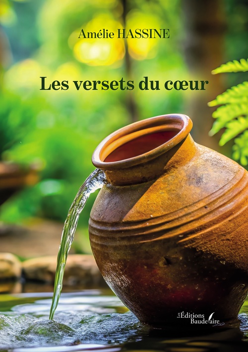 ebook cover of Les versets du coeur, by Amélie Hassine