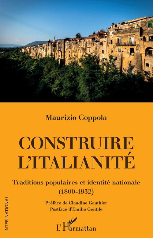 ebook cover of Construire l'italianité, by Maurizio Coppola
