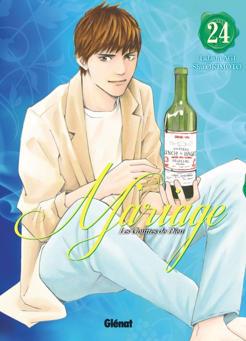 Couverture ebook de Les Gouttes de Dieu - Mariage - Tome 24, de Tadashi Agi, Shu Okimoto