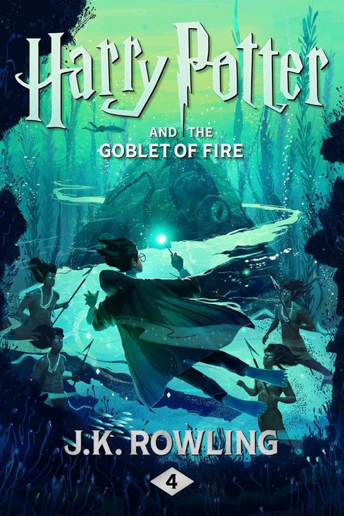 Couverture ebook de Harry Potter and the Goblet of Fire, de J. K. Rowling