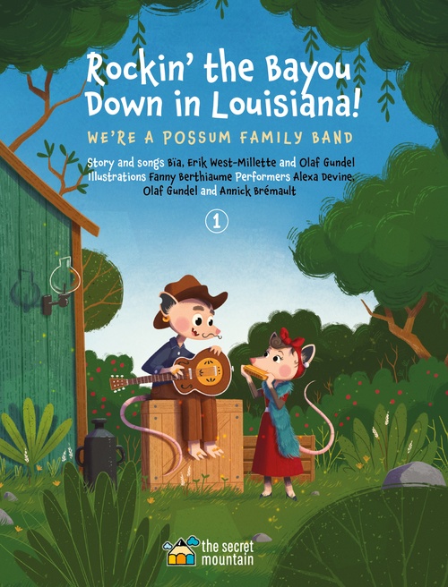 Couverture ebook de Rockin' the Bayou Down in Louisiana!, de Bia Krieger