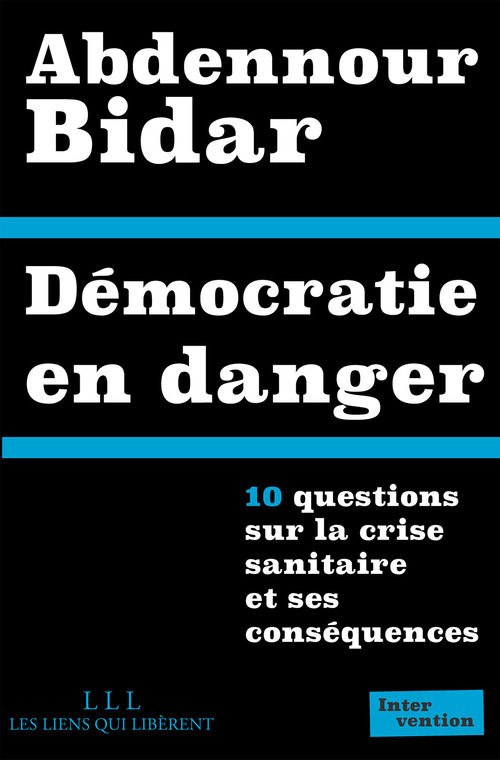 Couverture ebook de Démocratie en danger, de Abdennour Bidar