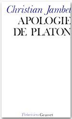 ebook cover of Apologie de Platon, by Christian Jambet