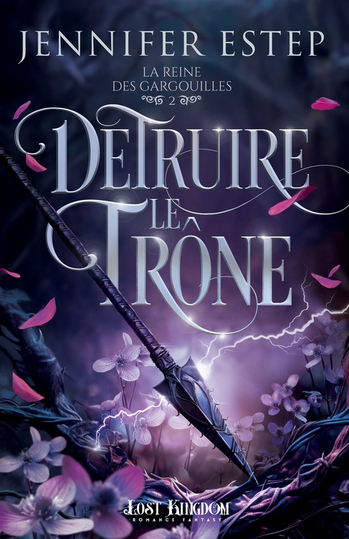 ebook cover of Détruire le trône, by Jennifer Estep