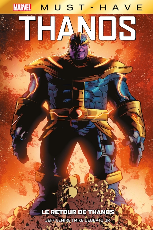 ebook cover of Best of Marvel (Must-Have) : Thanos - Le retour de Thanos, by Jeff Lemire