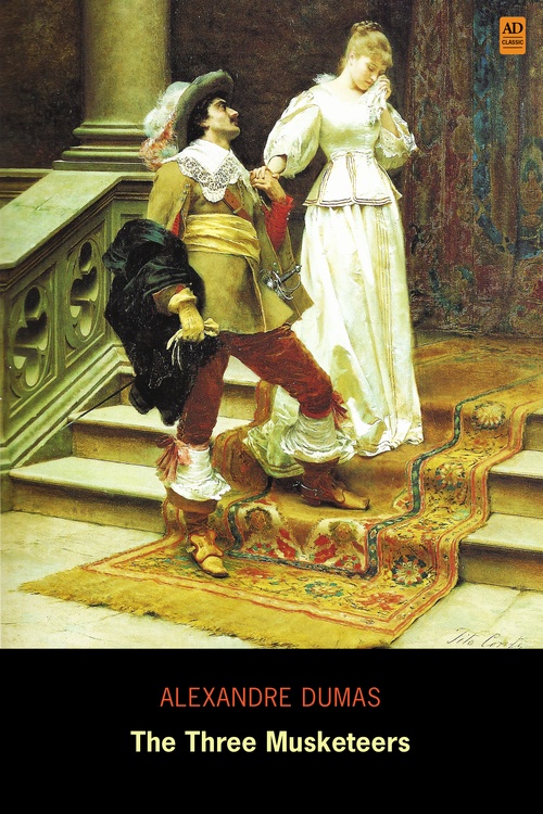 ebook cover of The Three Musketeers (AD Classic Illustrated), by Alexandre Dumas