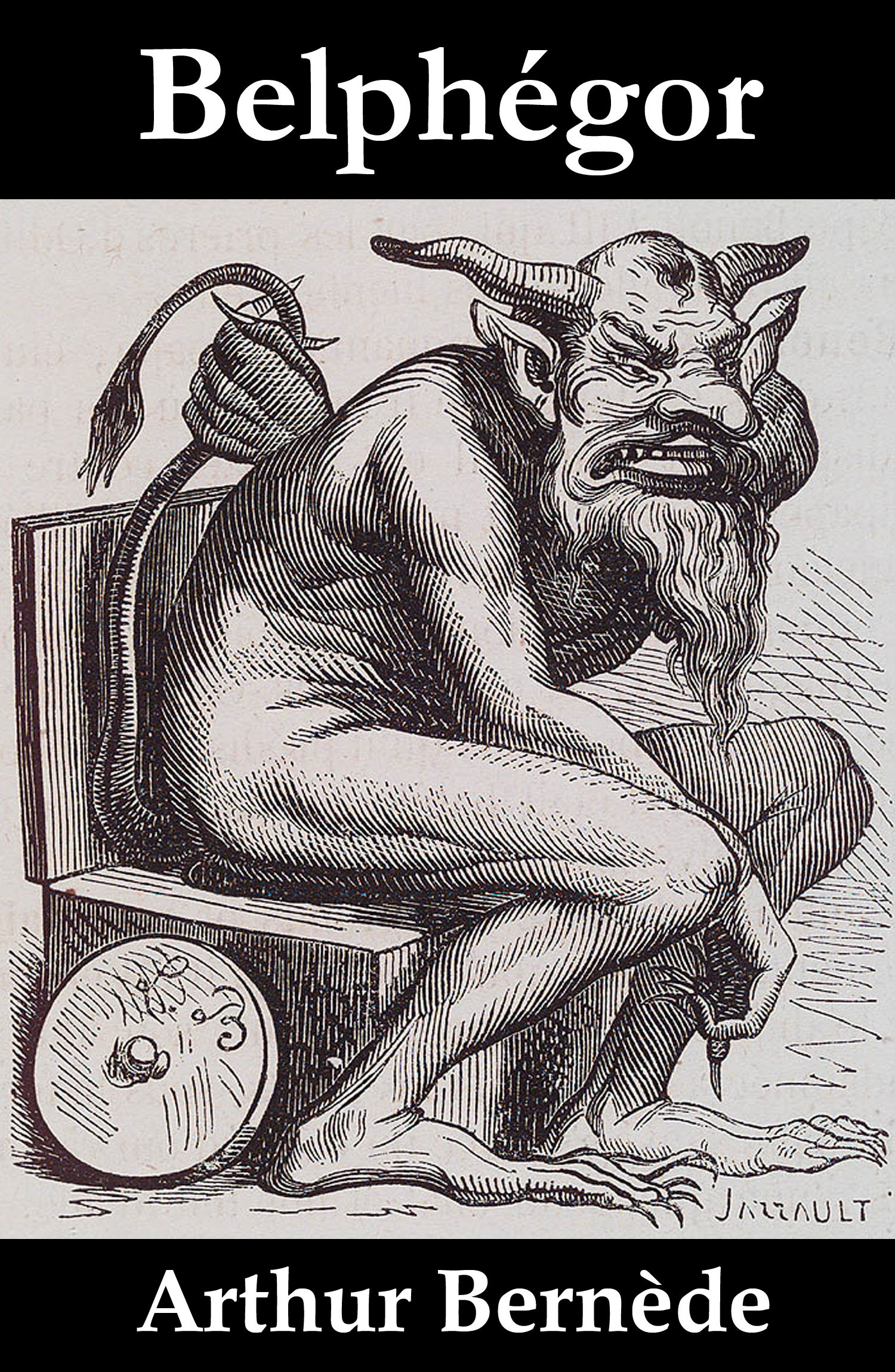 ebook cover of Belphégor, by Arthur Bernède