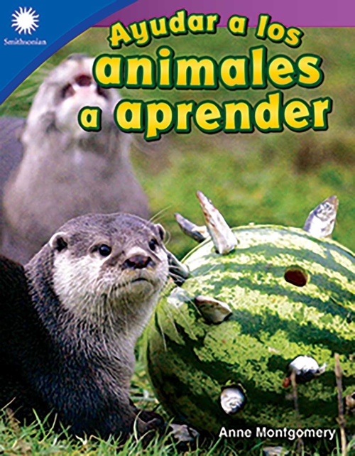 ebook cover of Ayudar a los animales a aprender, by Anne Montgomery