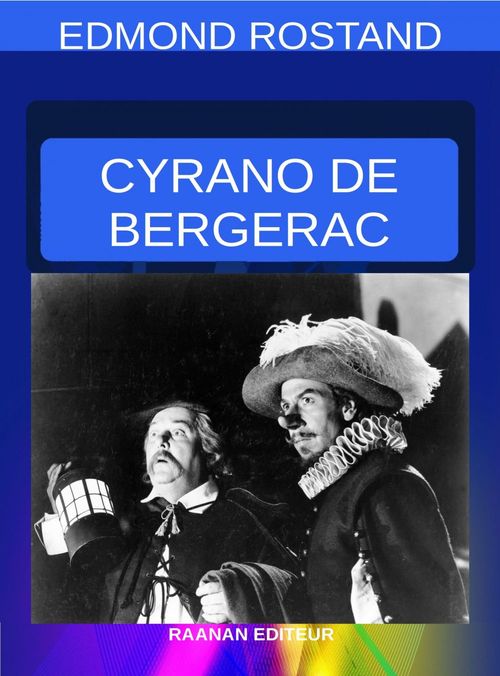 ebook cover of Cyrano de Bergerac, by Edmond Rostand