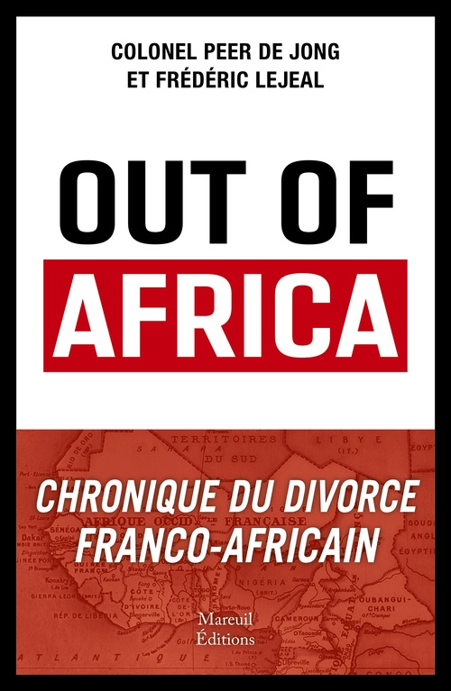 Couverture ebook de Out of Africa, de Peer de Jong, Frédéric Lejeal