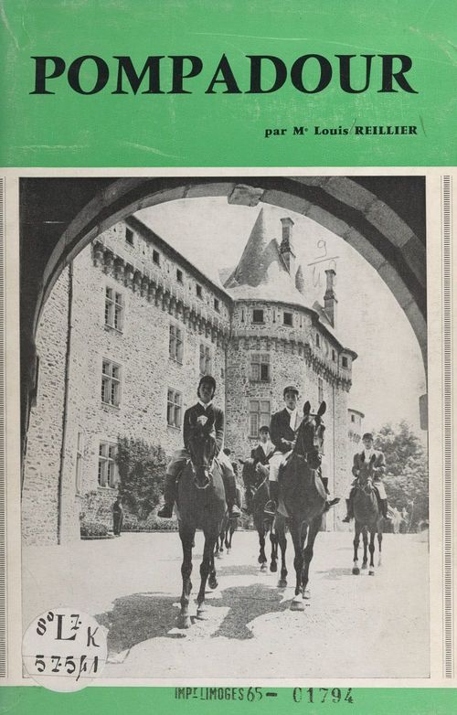 ebook cover of Pompadour, by Louis Reillier