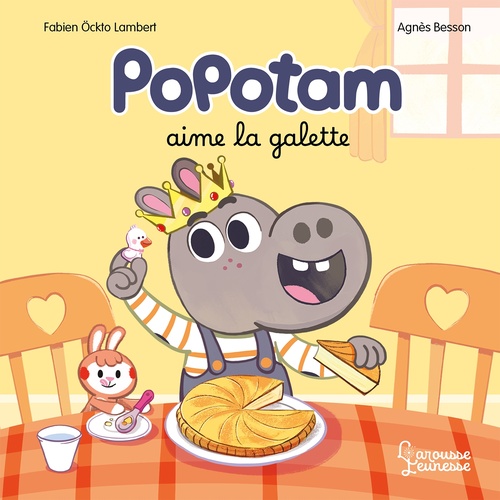 Couverture ebook de Popotam aime la galette, de Agnès Besson
