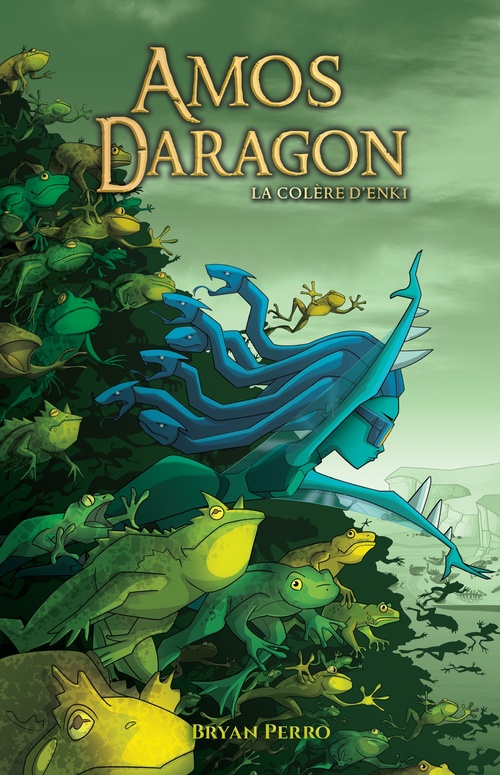 Couverture ebook de La colère d´Enki, de Bryan Perro