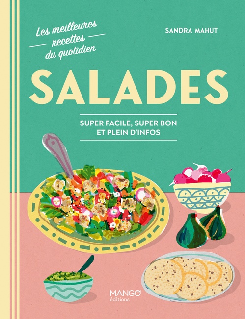 ebook cover of Salades, by Sandra Mahut