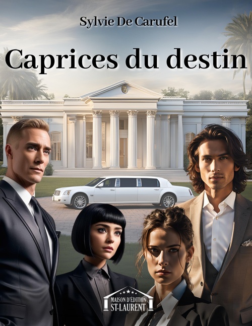 ebook cover of Caprices du destin, by Sylvie De Carufel