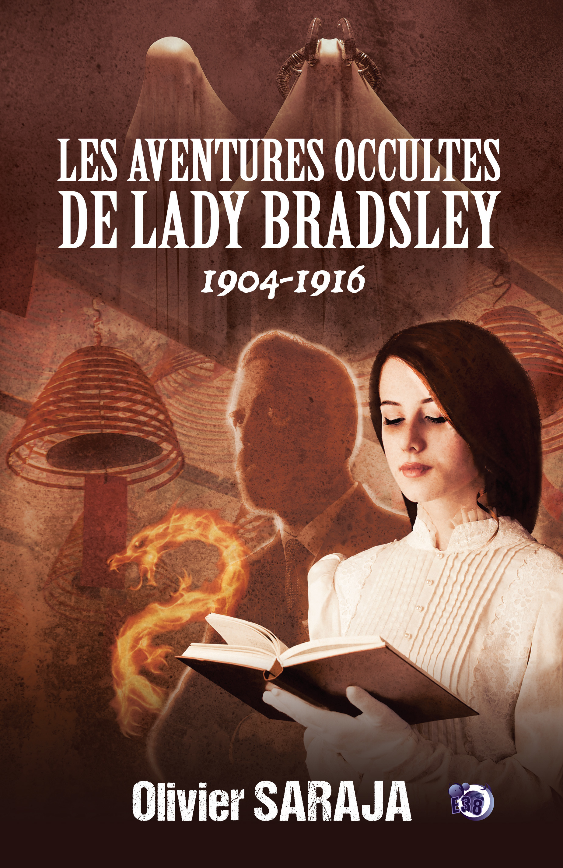 Couverture ebook de Les aventures occultes de Lady Bradsley, de Olivier Saraja