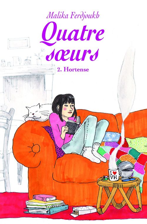 Couverture ebook de Quatre soeurs - Tome 2 - Hortense, de Malika Ferdjoukh