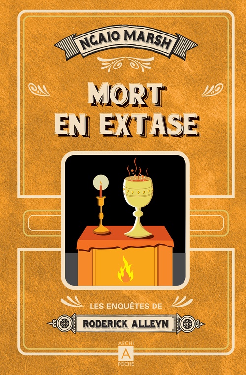 ebook cover of Mort en extase, by Ngaio Marsh