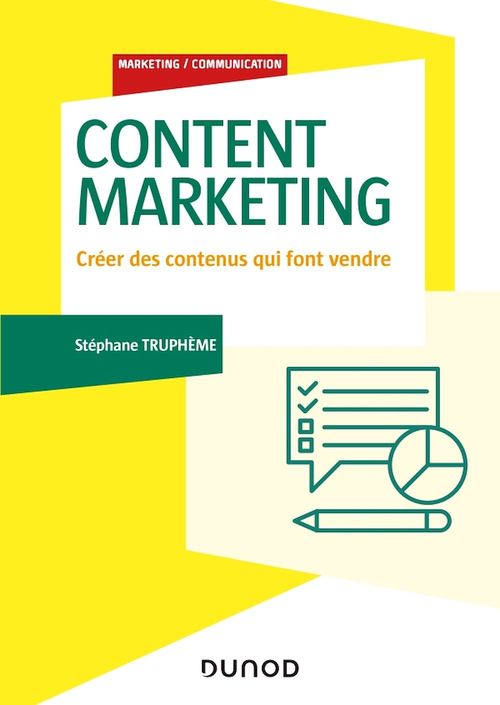 Couverture ebook de Content Marketing, de Stéphane Truphème
