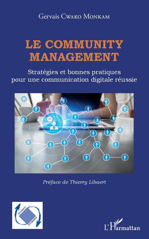 ebook cover of Le community management, by Gervais Cwako Monkam